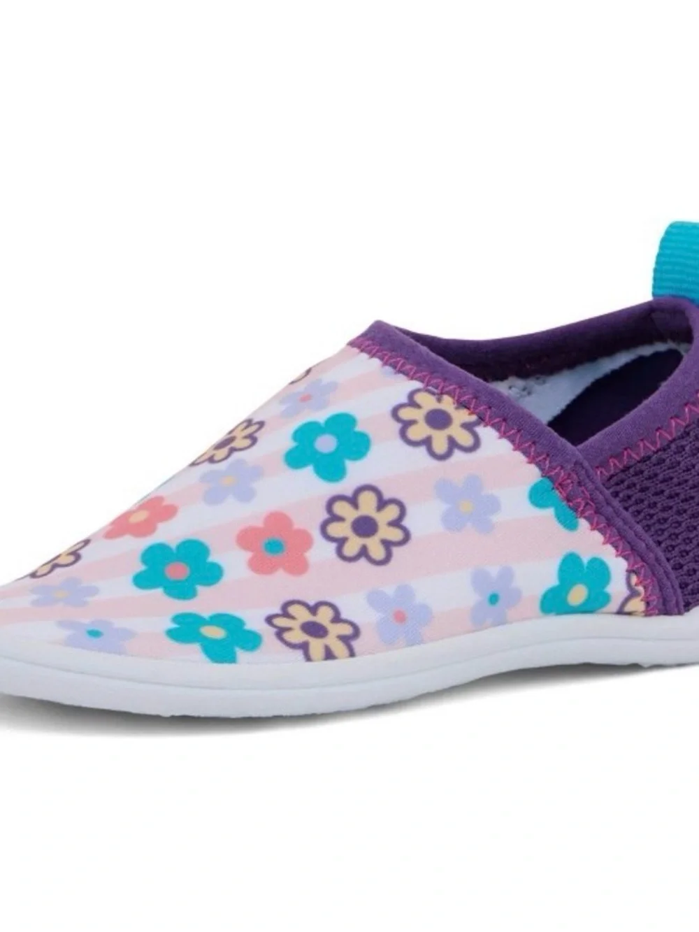 New! Girls Speedo Kids floral slip-on Bootie water shoes 5/6